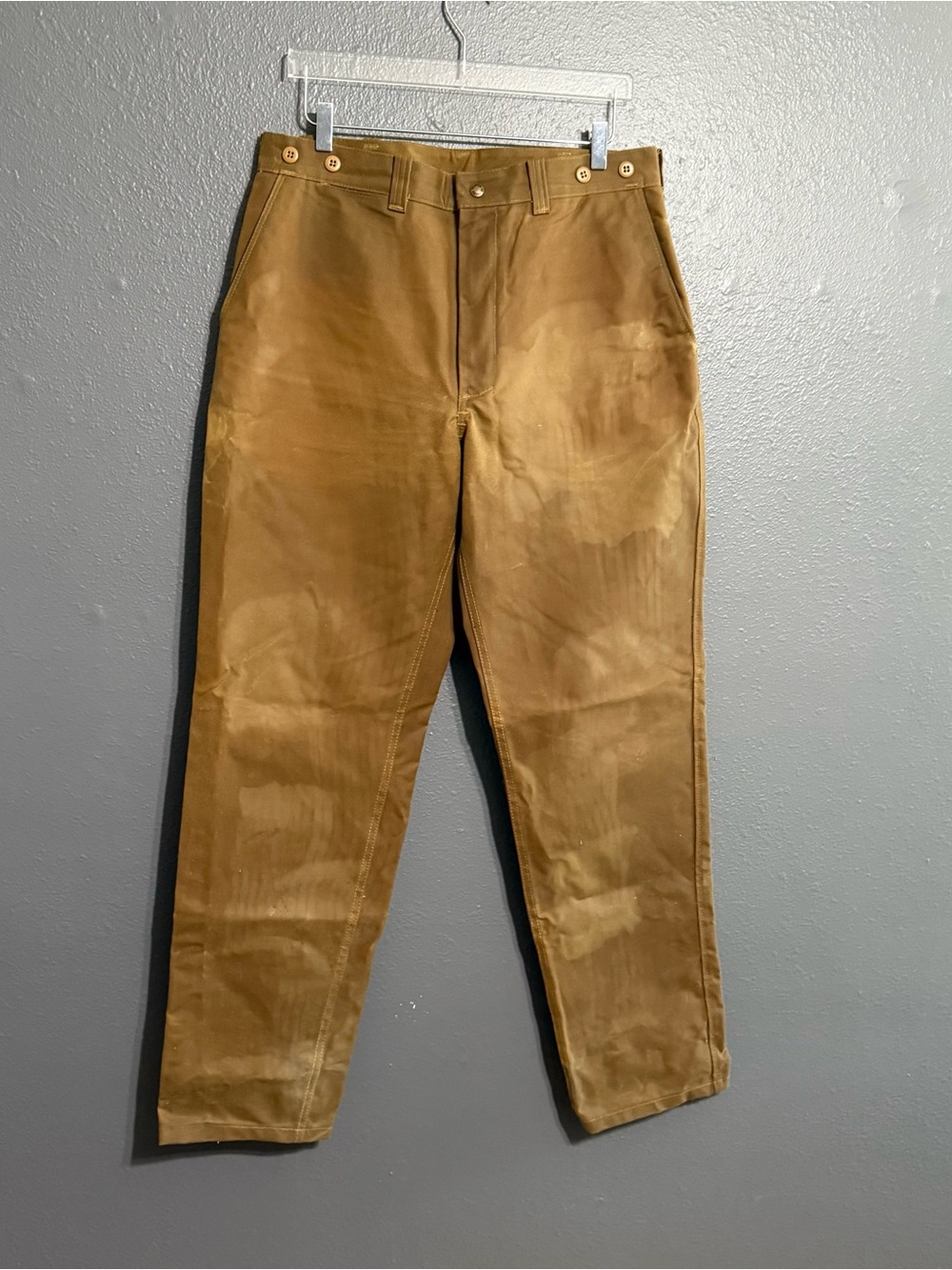 C.C Filson Oil Finish Straight Leg Pants Size 36